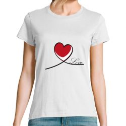 T-Shirt Femme Love
