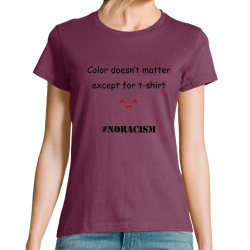 T-shirt Femme No Racism
